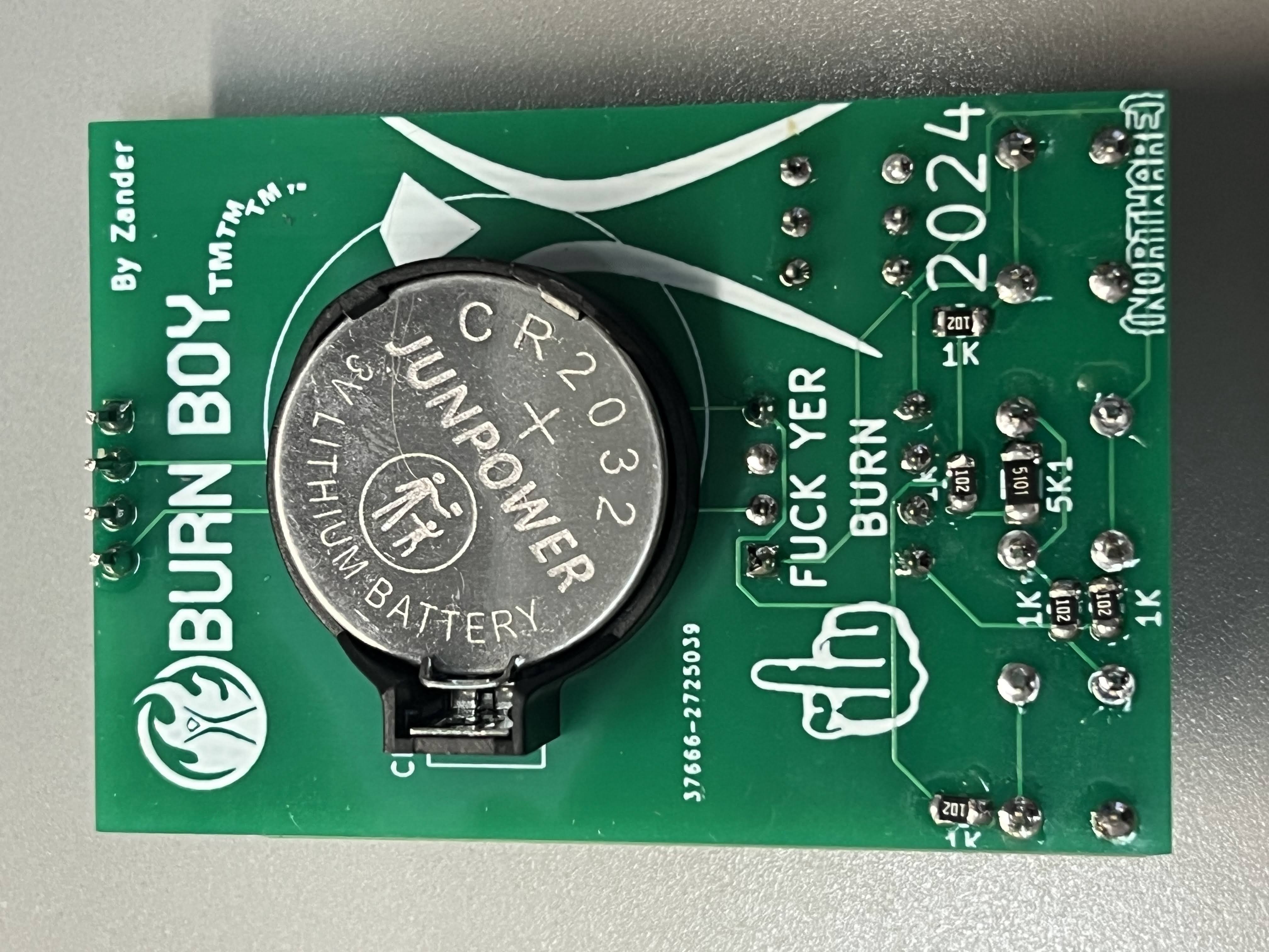 Back of console