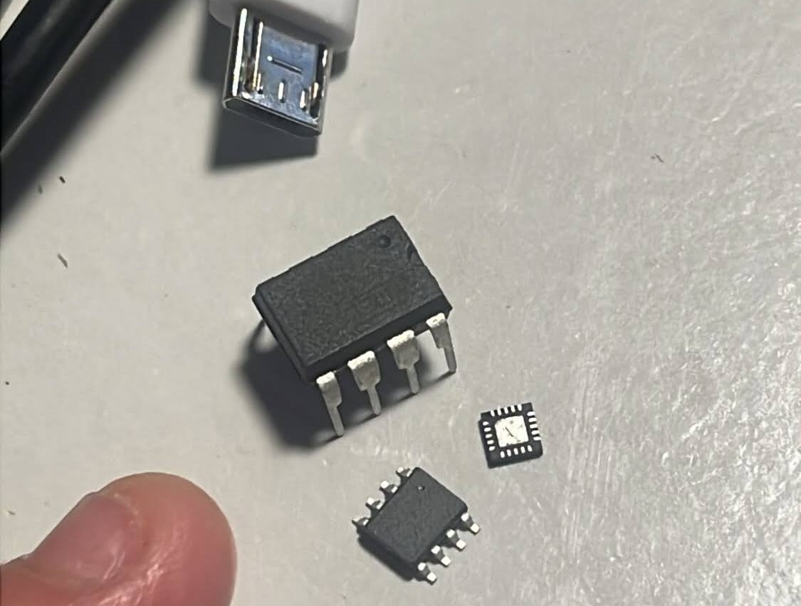 Various sized microcontrollers