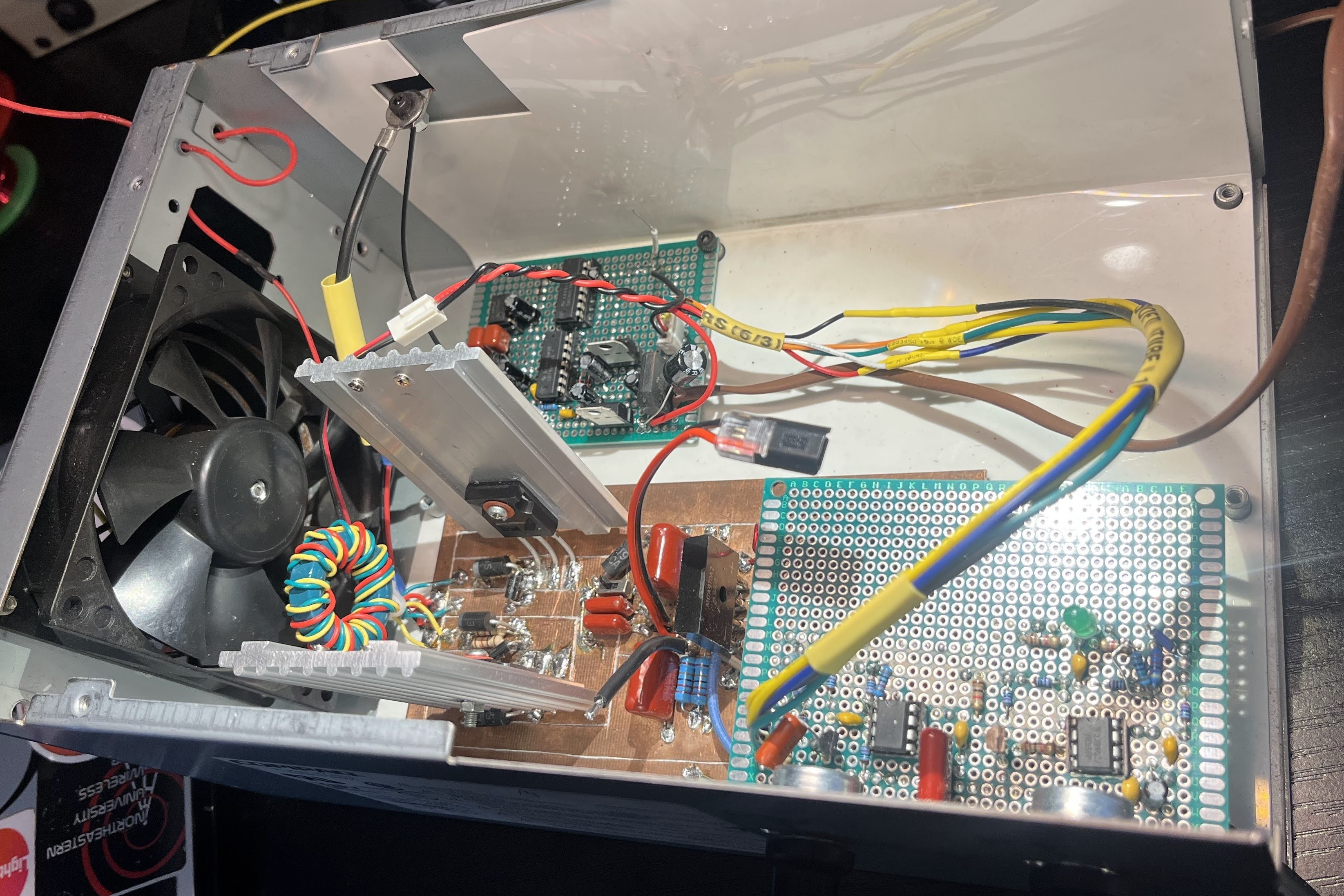 Finished Circuit Interior