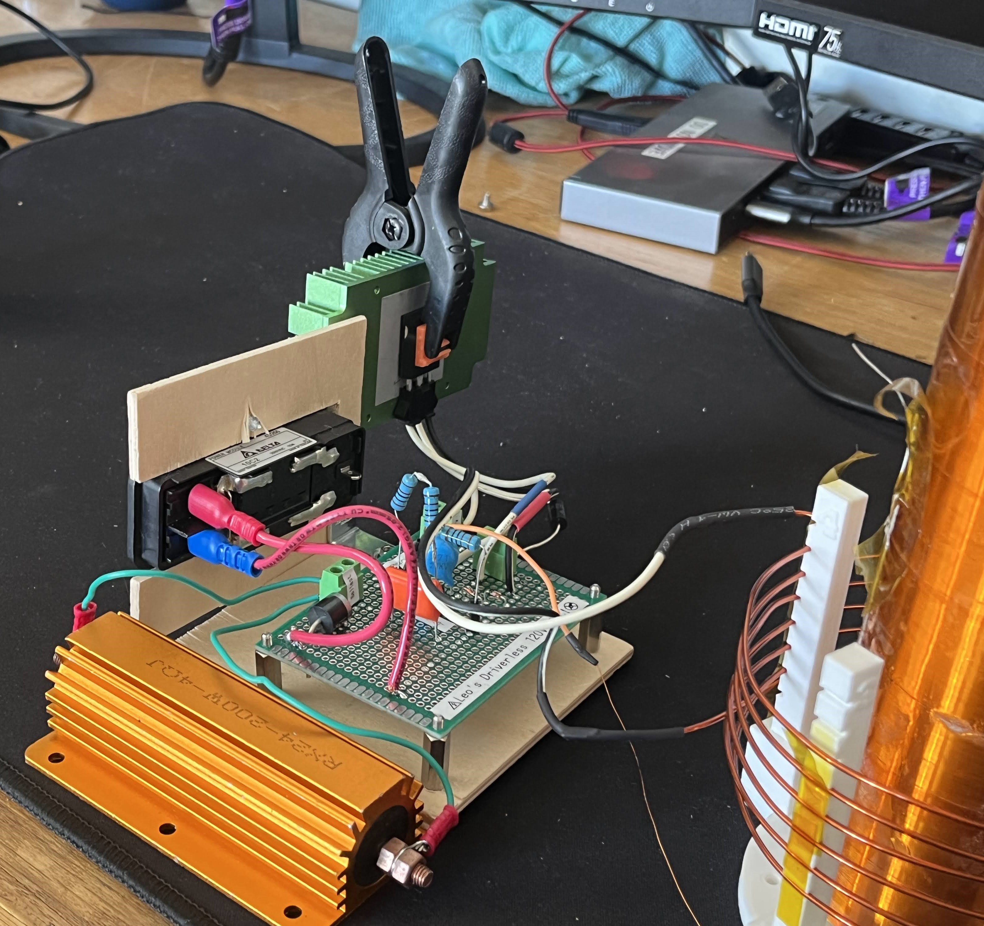 Tesla Coil circuit back