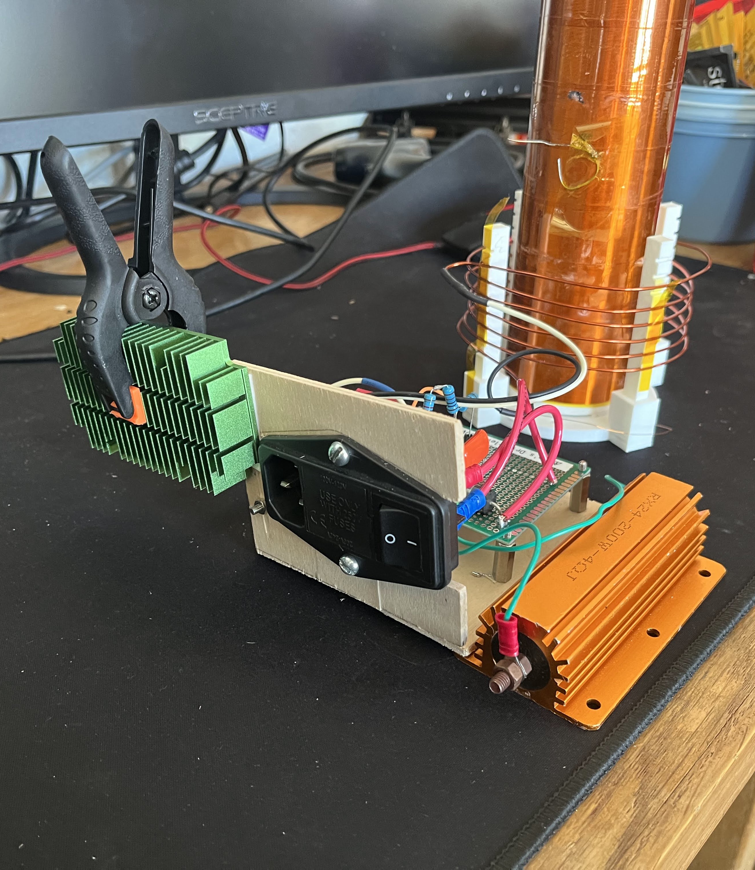 Tesla Coil circuit front
