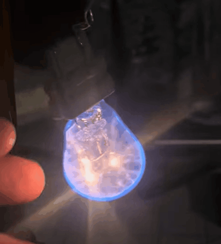 Tesla Coil Lighting a bulb